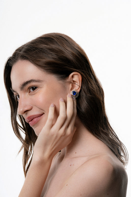 Кульчики "Сонячне колесо"