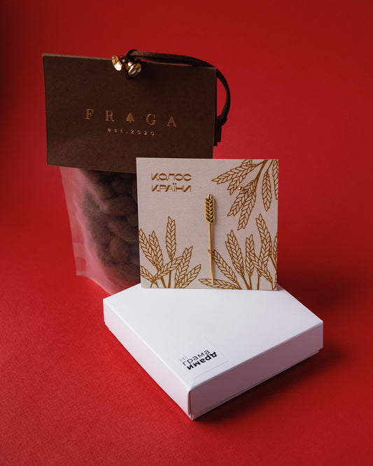 ДАРУНОК ЗІ СМАКОЛИКОМ Монокульчик «Колос країни»