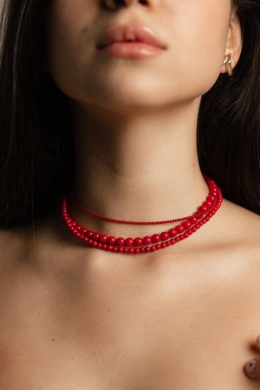 Намисто «Коралі» (перлини)