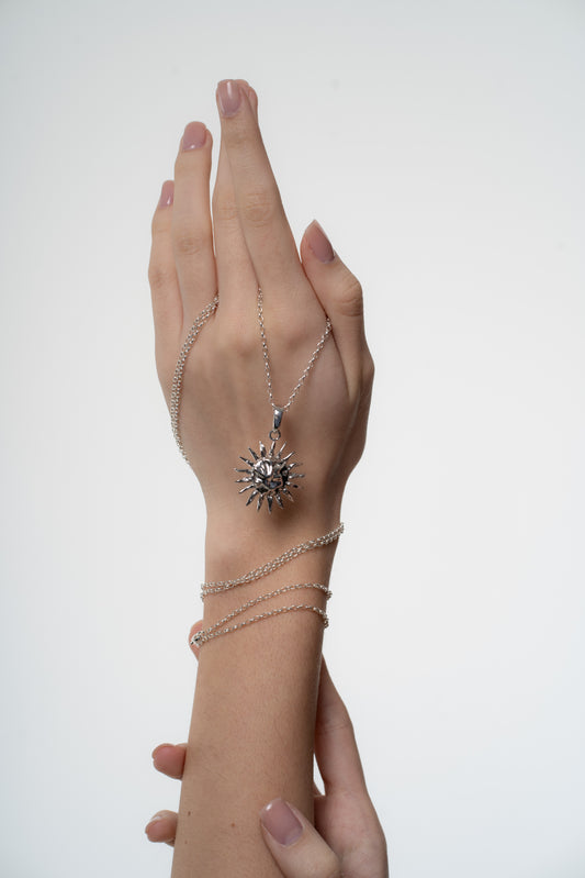 Підвіс "Сонце Малої Скіфії" на ланцюжку