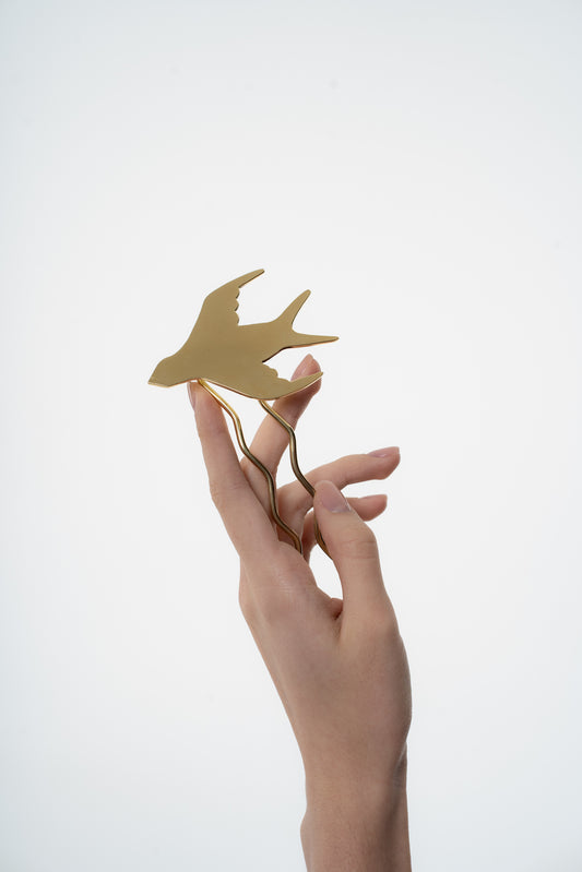 Заколка "Ластівка"