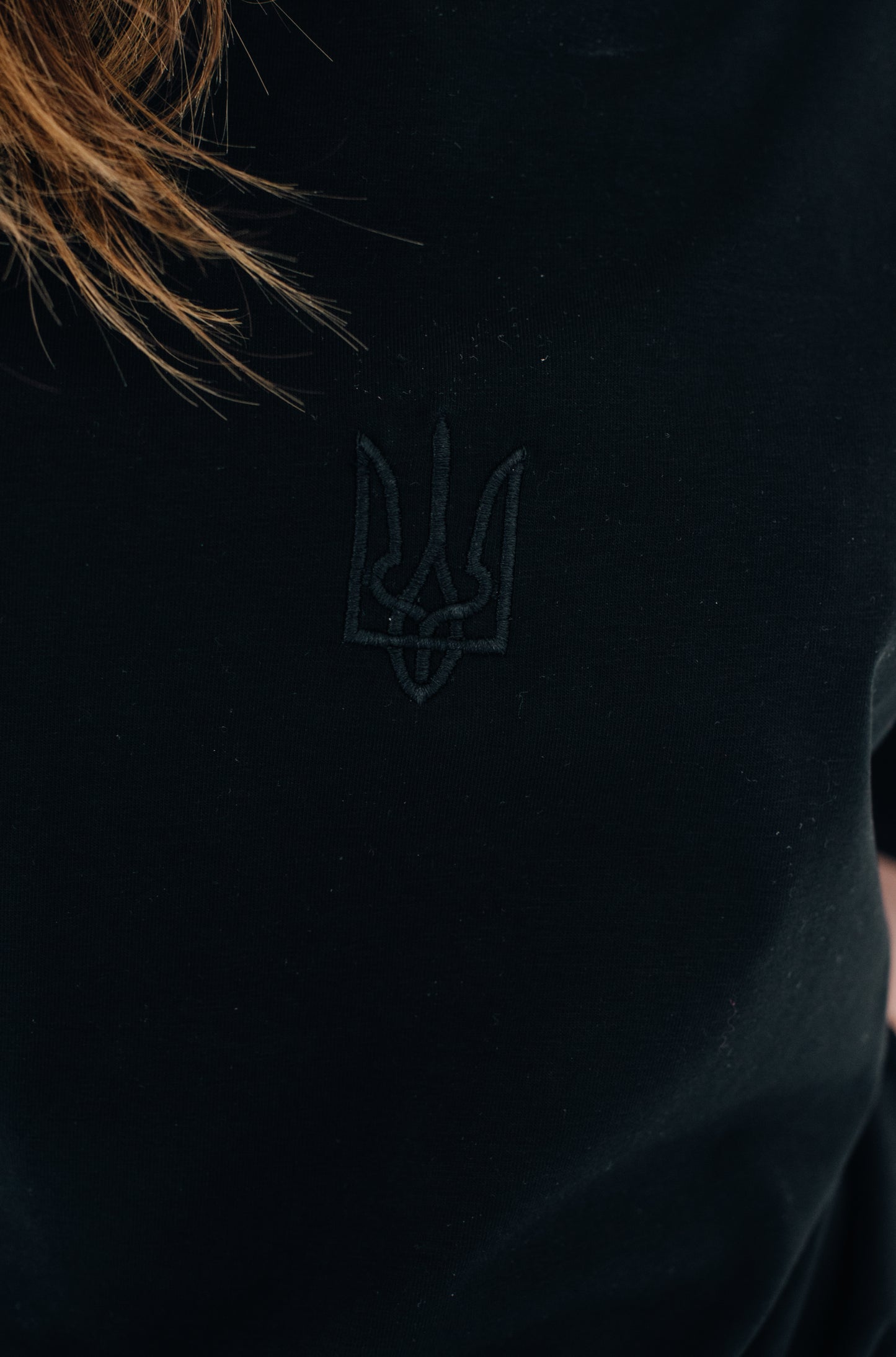 Футболка «Класичний тризуб» (чорний)