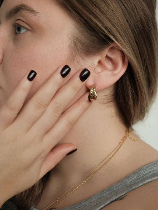 Кульчики «Колос країни» (мала пара)