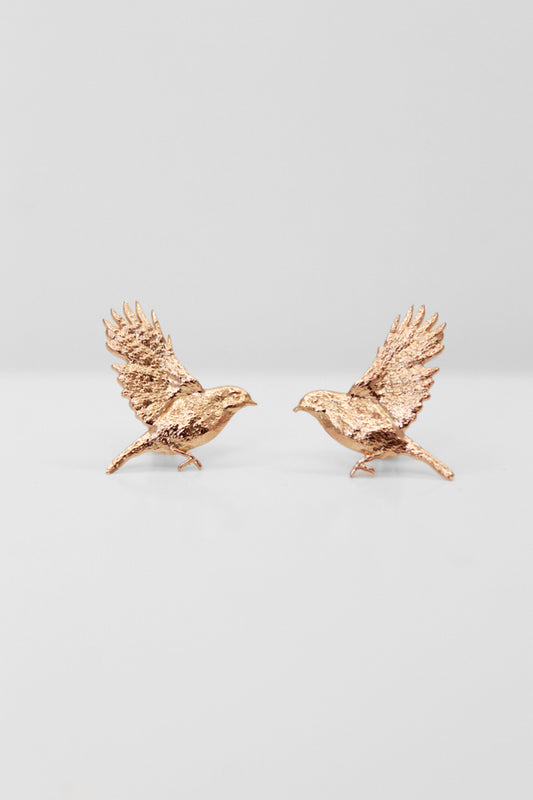 Кульчики «Соловейко» мала пара (золото)