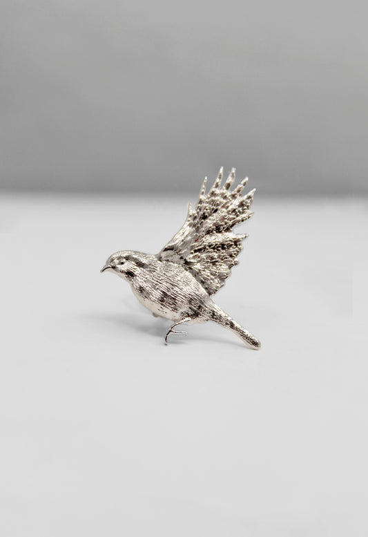 Монокульчик «Золотий соловей» (срібло в родії)