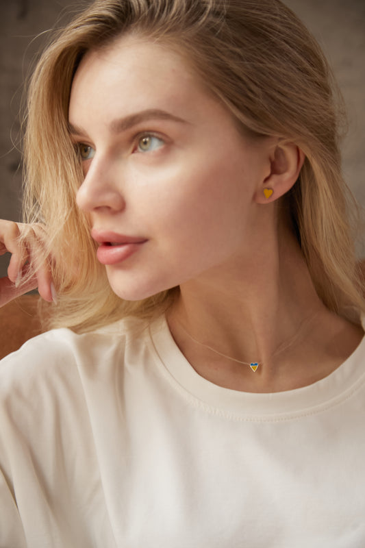 Набір «Love U» (чокер + кульчики)