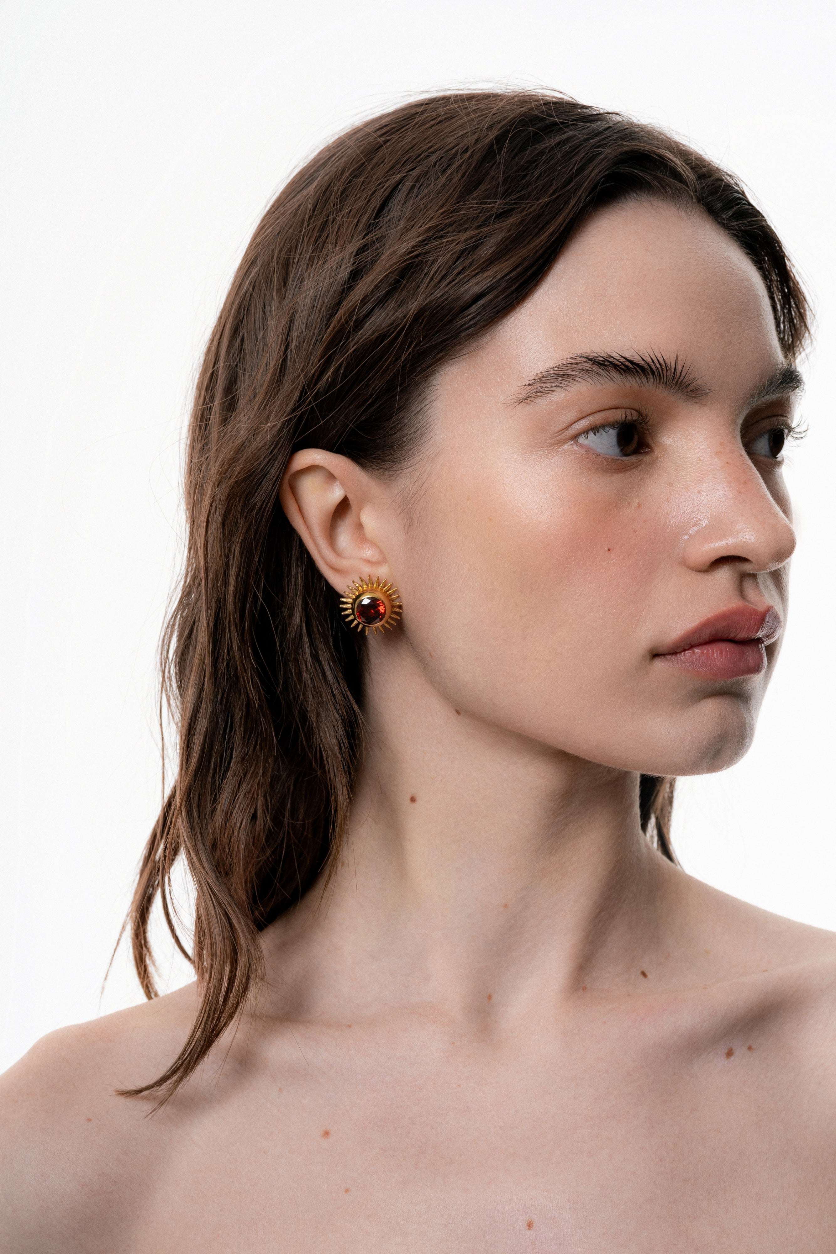 Кульчики "Сонячне колесо"