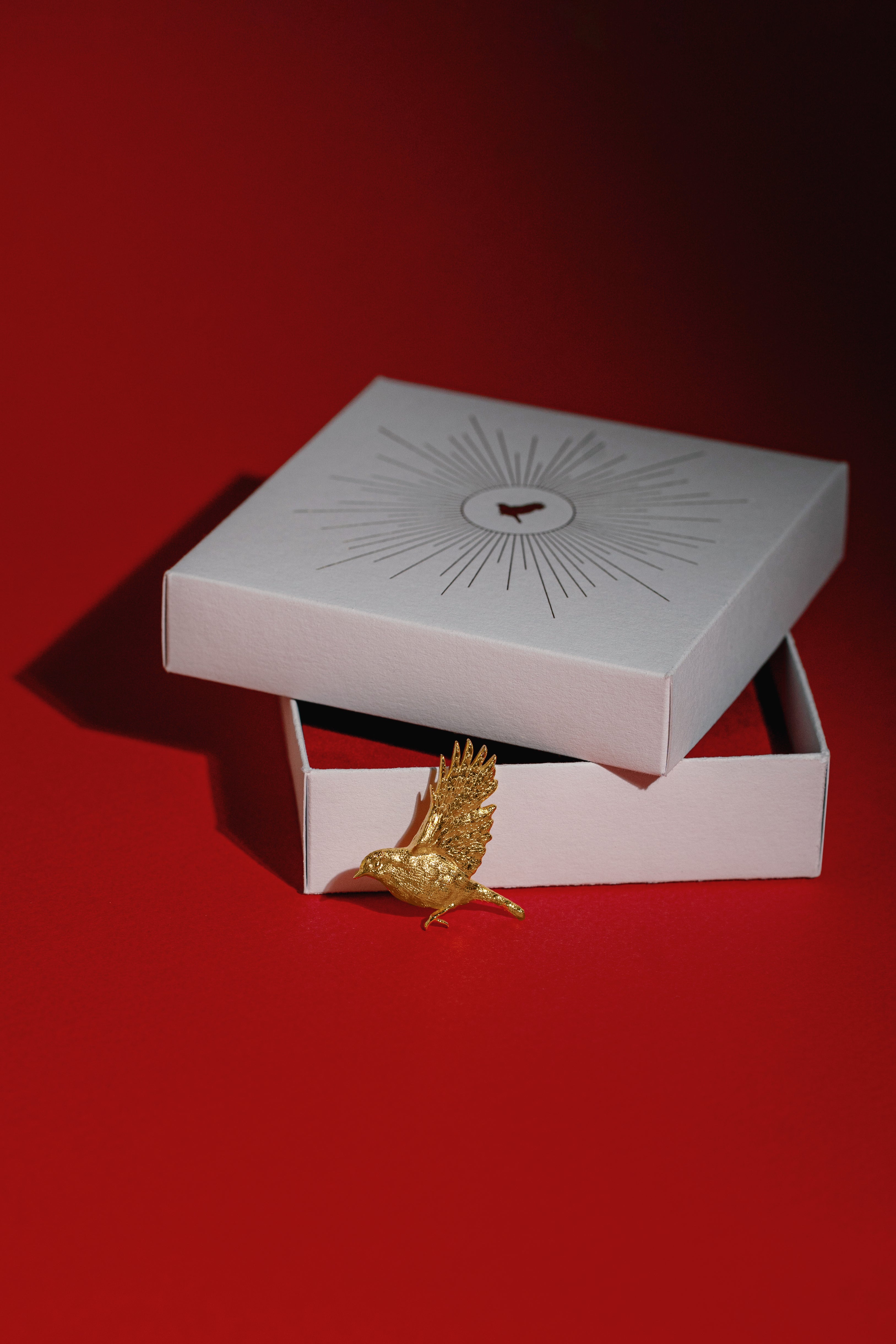 Брошка «Золотий соловей»