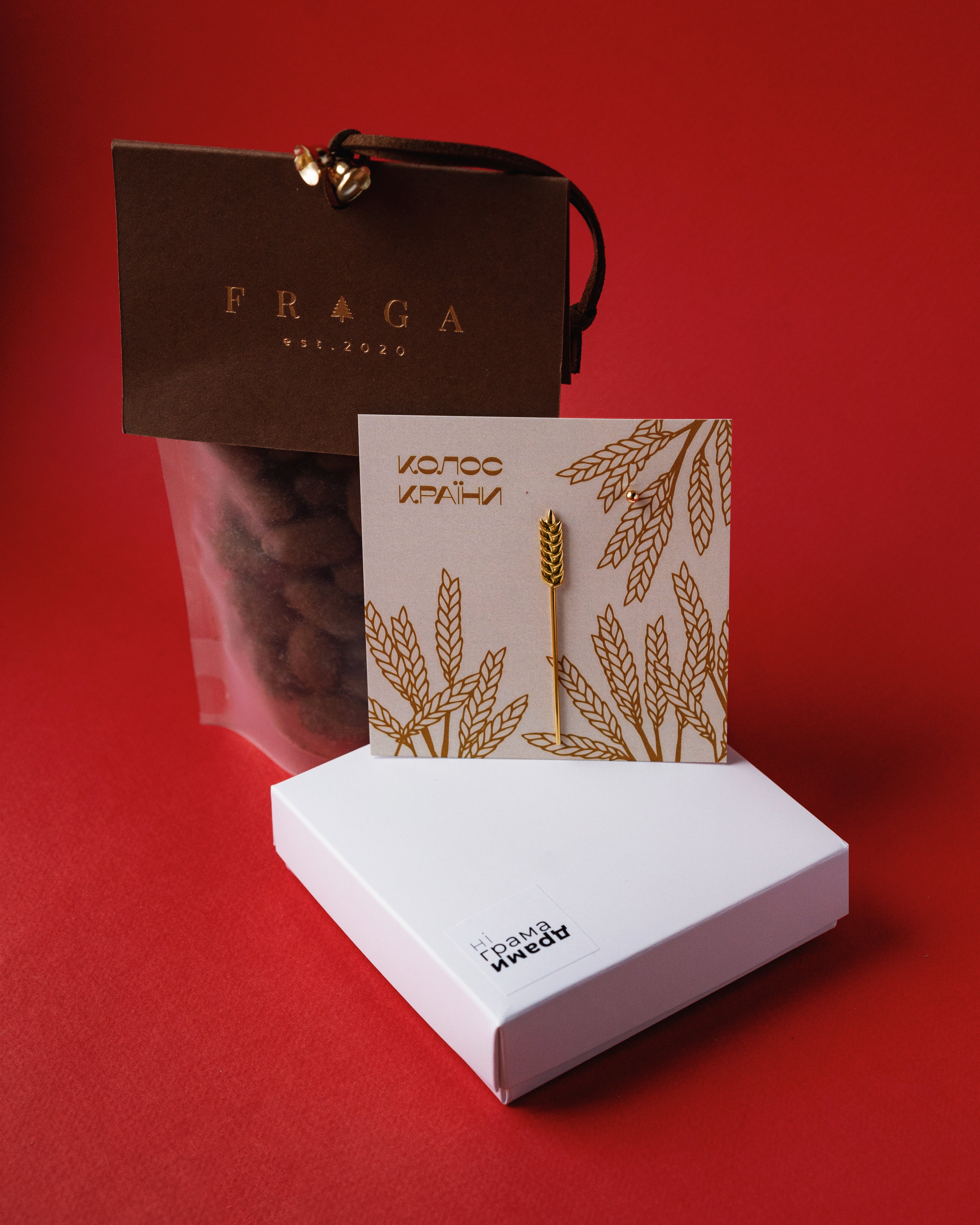 ДАРУНОК ЗІ СМАКОЛИКОМ Монокульчик «Колос країни»