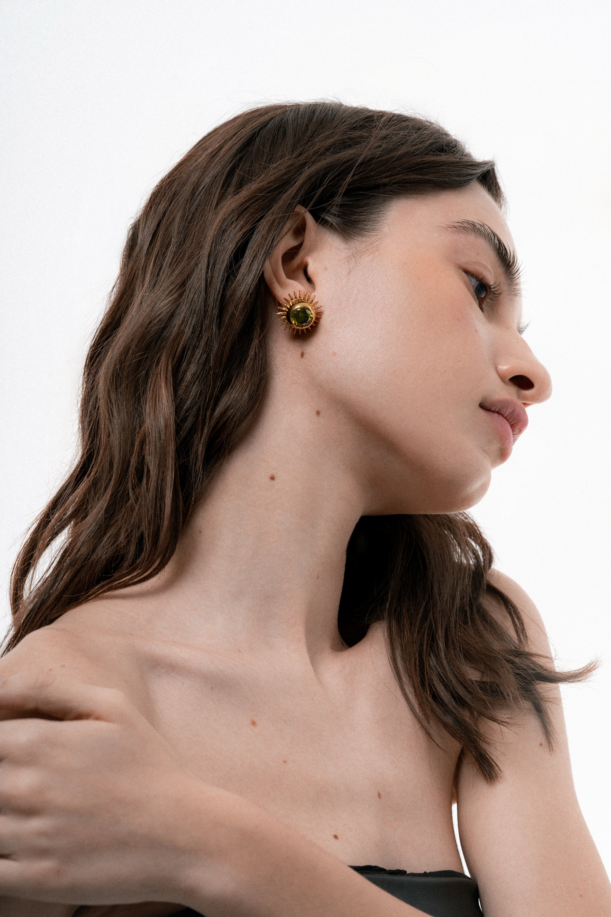 Кульчики "Сонячне колесо"