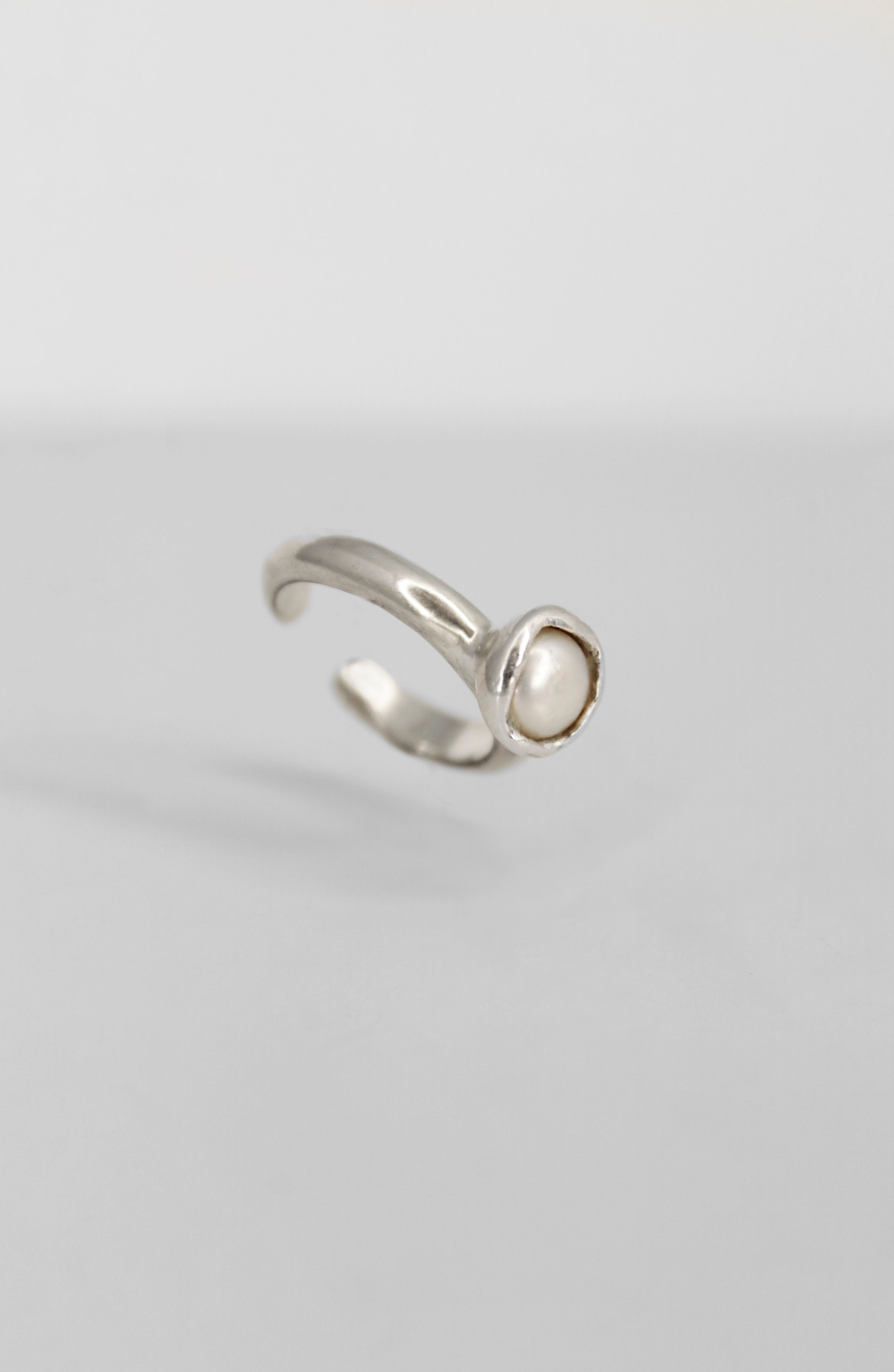 Каблучка «Біла перлина»