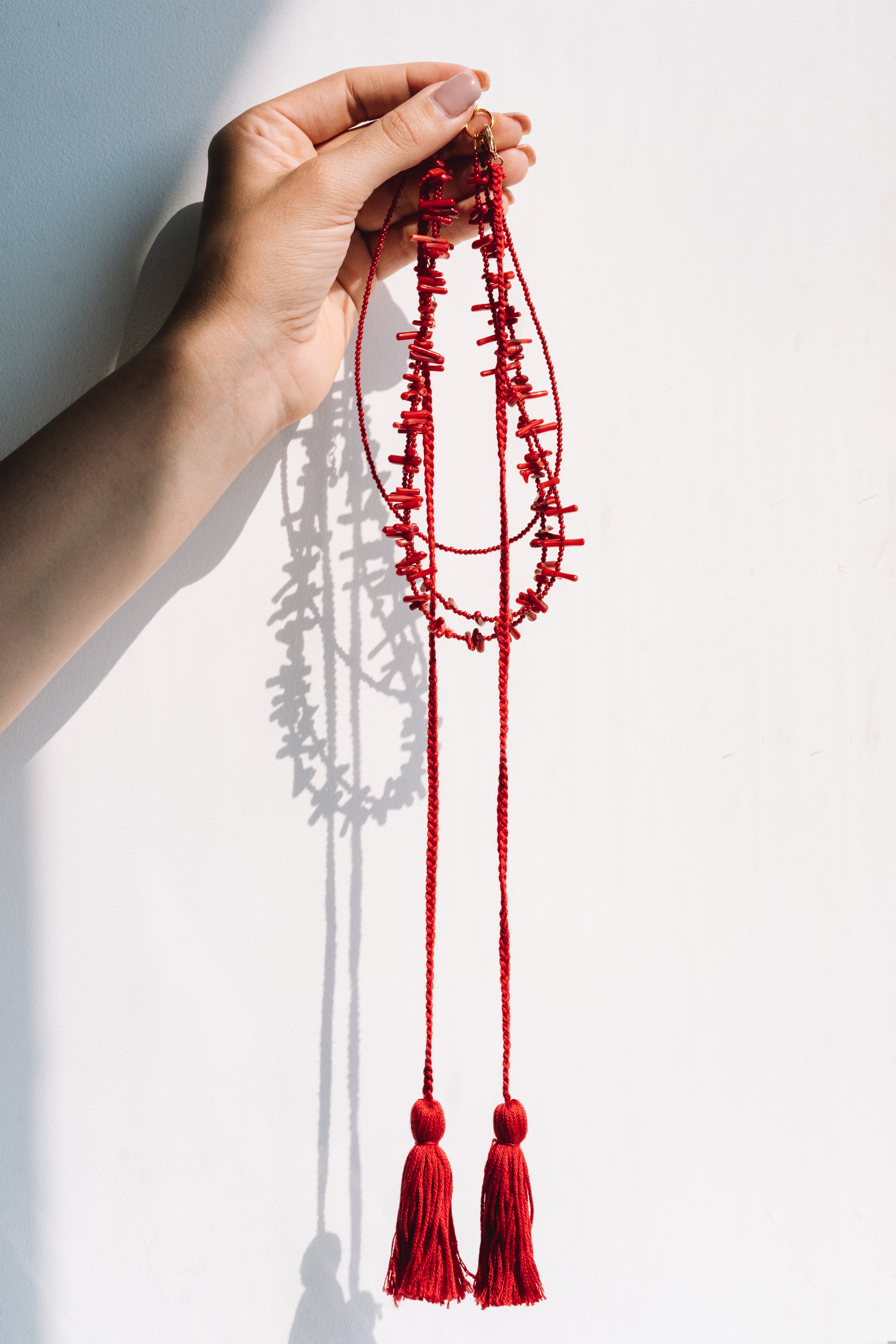 Намисто «Коралі» (кристали)