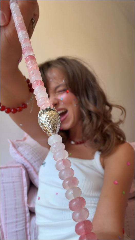 Намисто "Marshmallow & Strawberry"