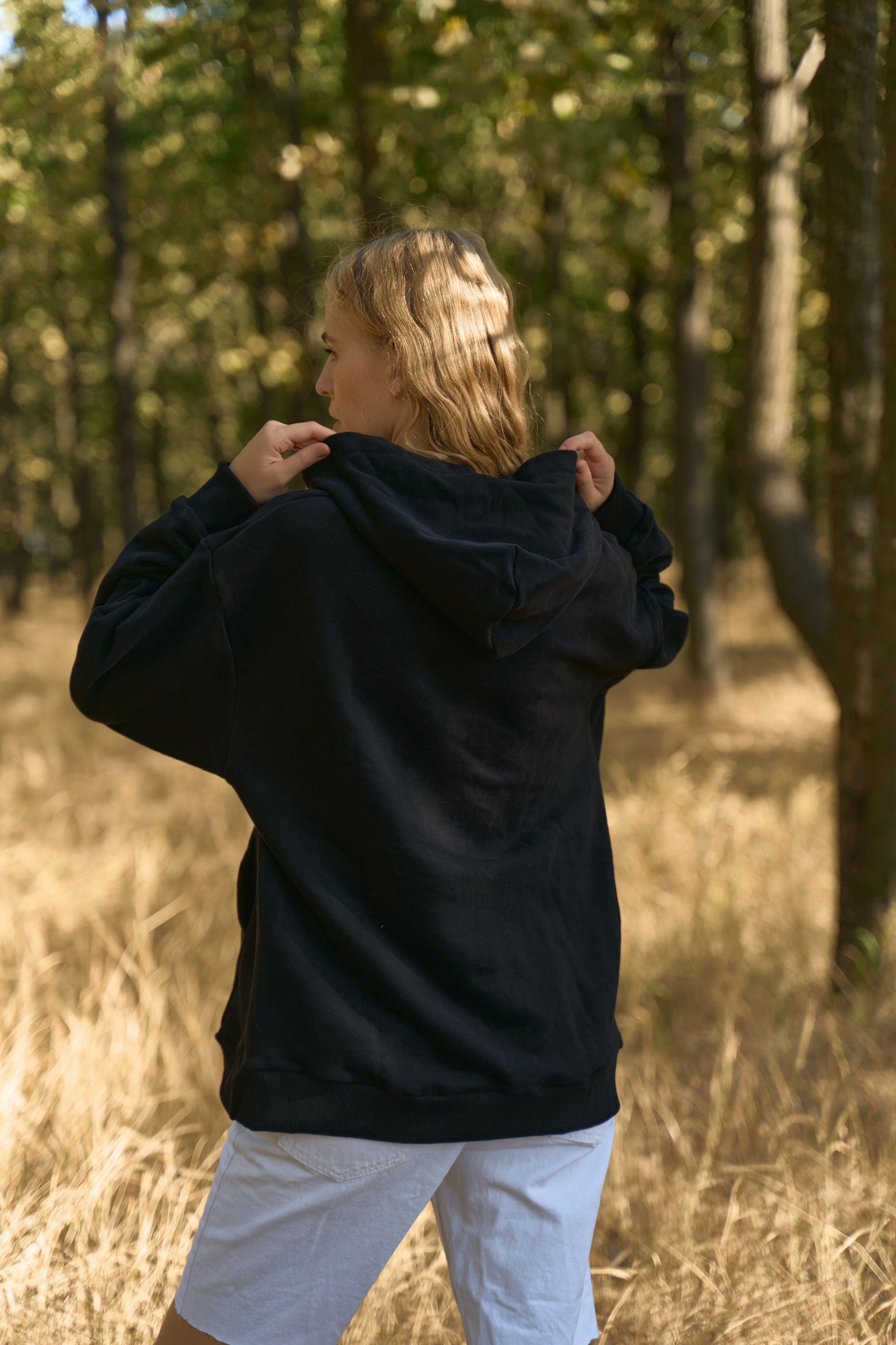 Худі оверсайз «Золотий тризуб» (центр)