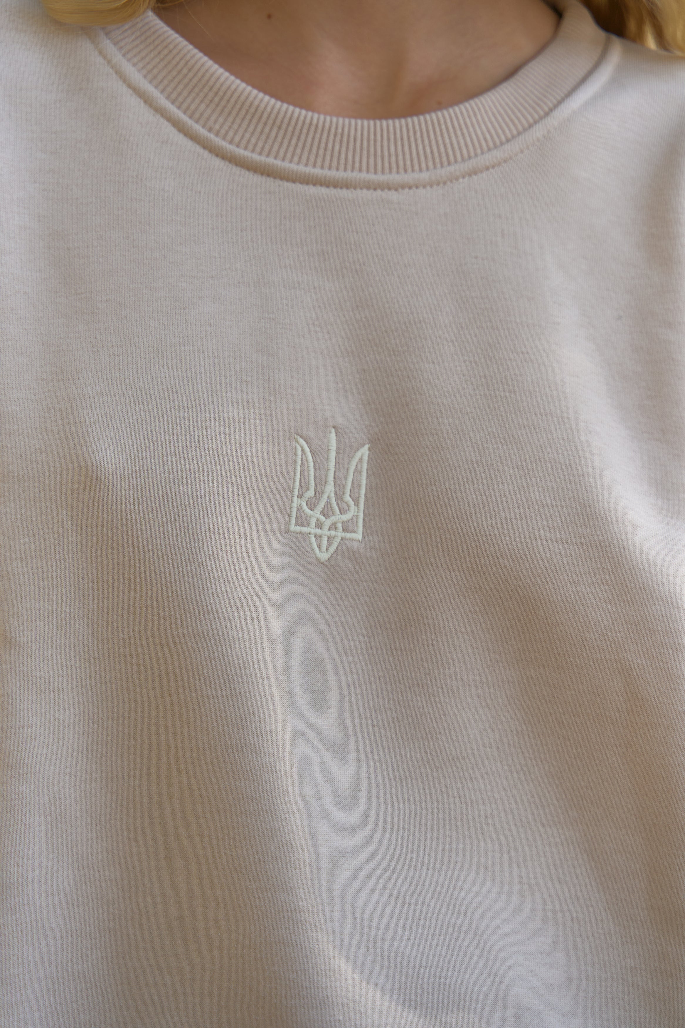 Світшот оверсайз «Класичний тризуб»