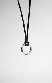 Сталева прикраса кільце "Любов варта всього"