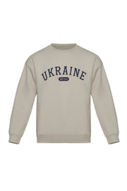 Світшот оверсайз «Ukraine 1918» (бежевий)