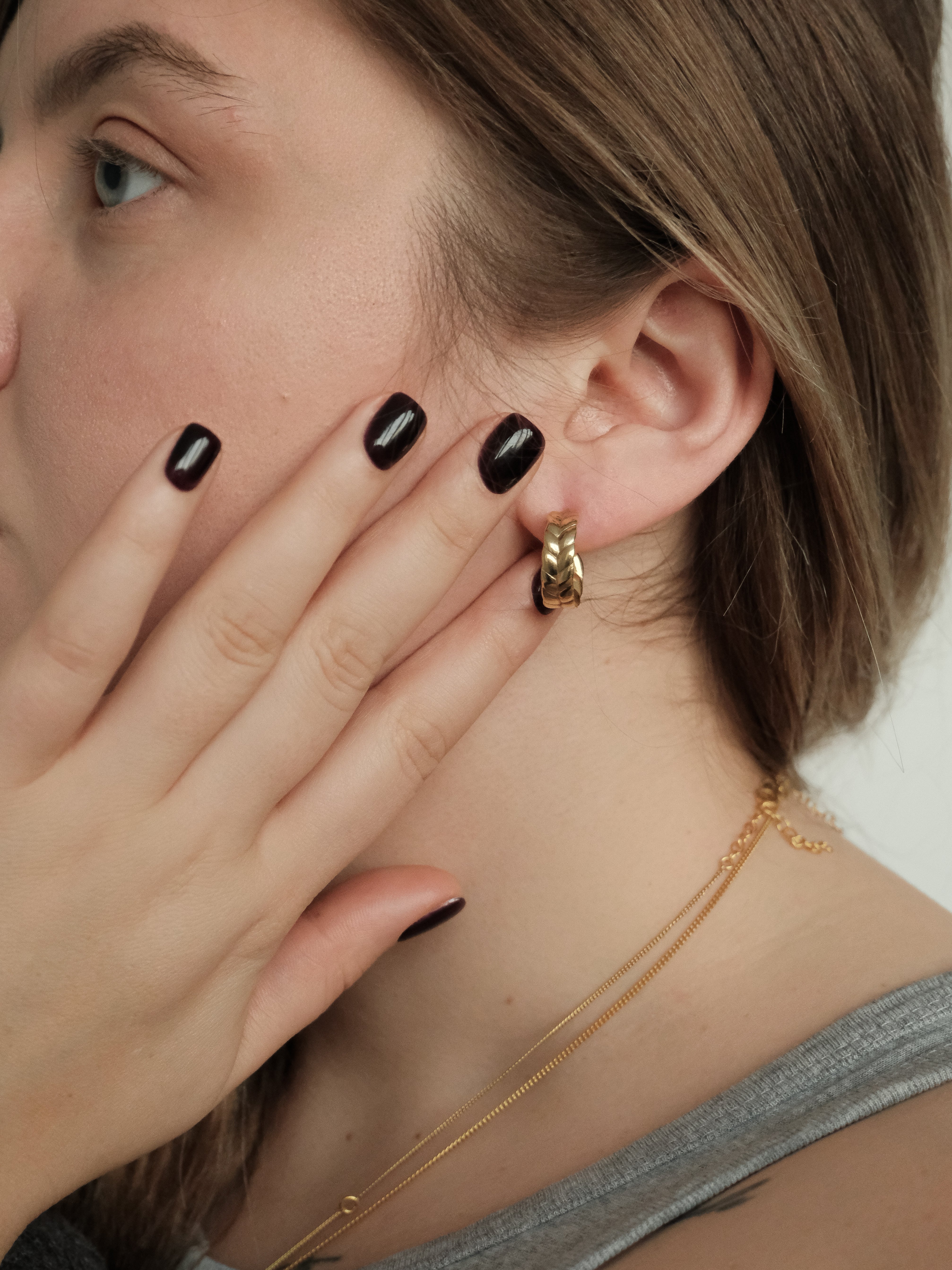 Кульчики «Колос країни» (мала пара)