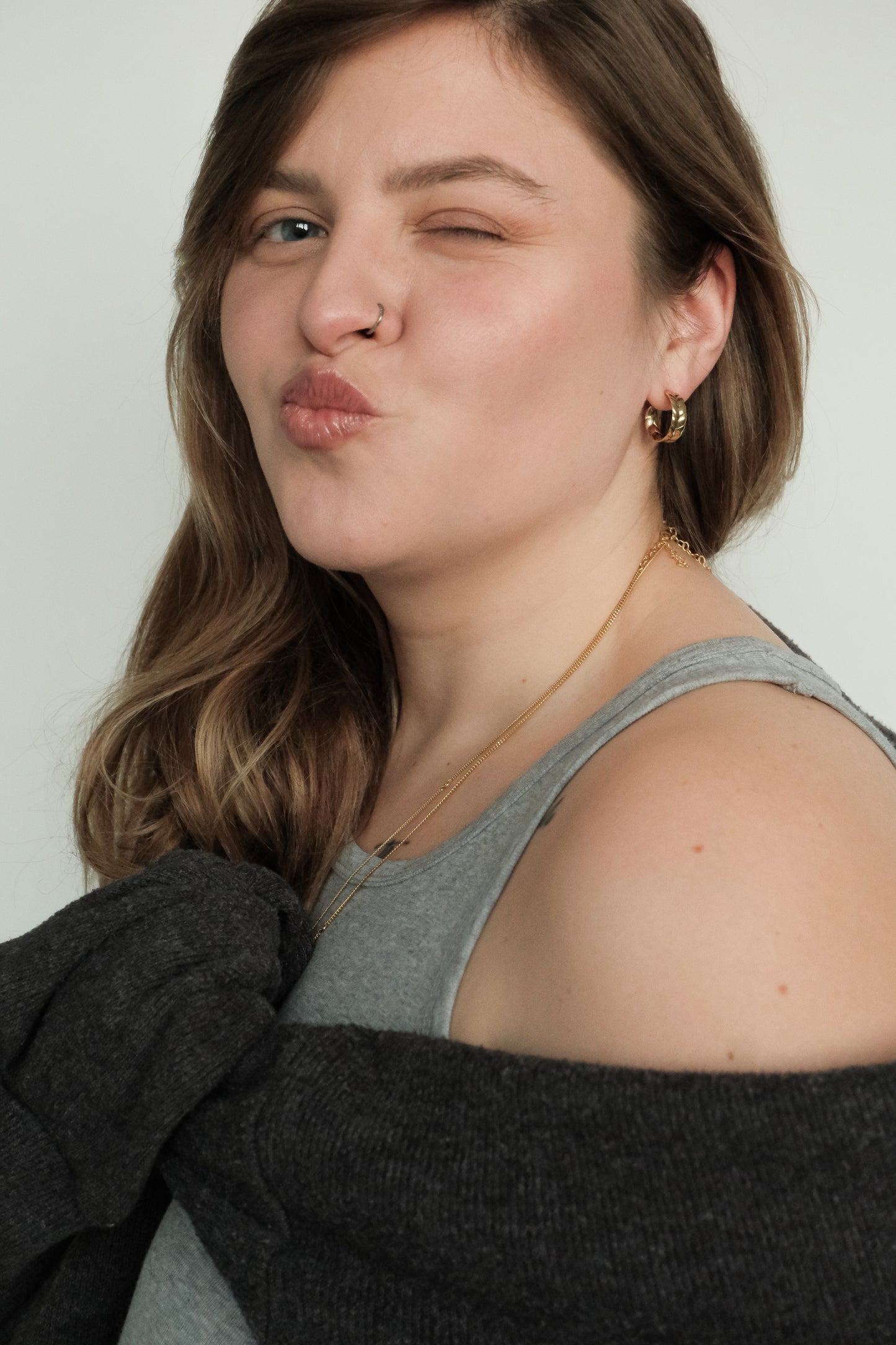 Кульчики «Колос країни» (мала пара)