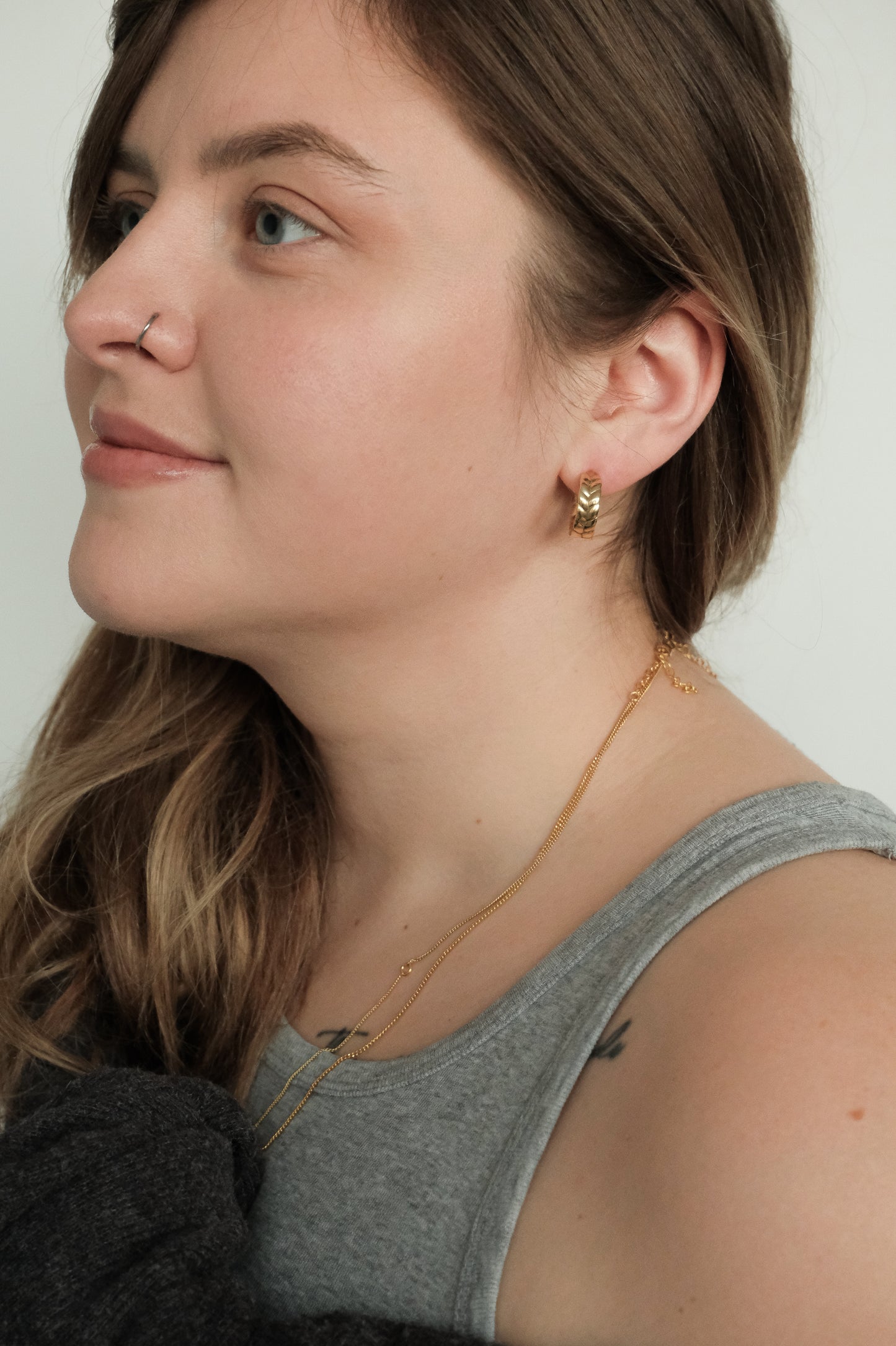 Кульчики «Колос країни» (мала пара)