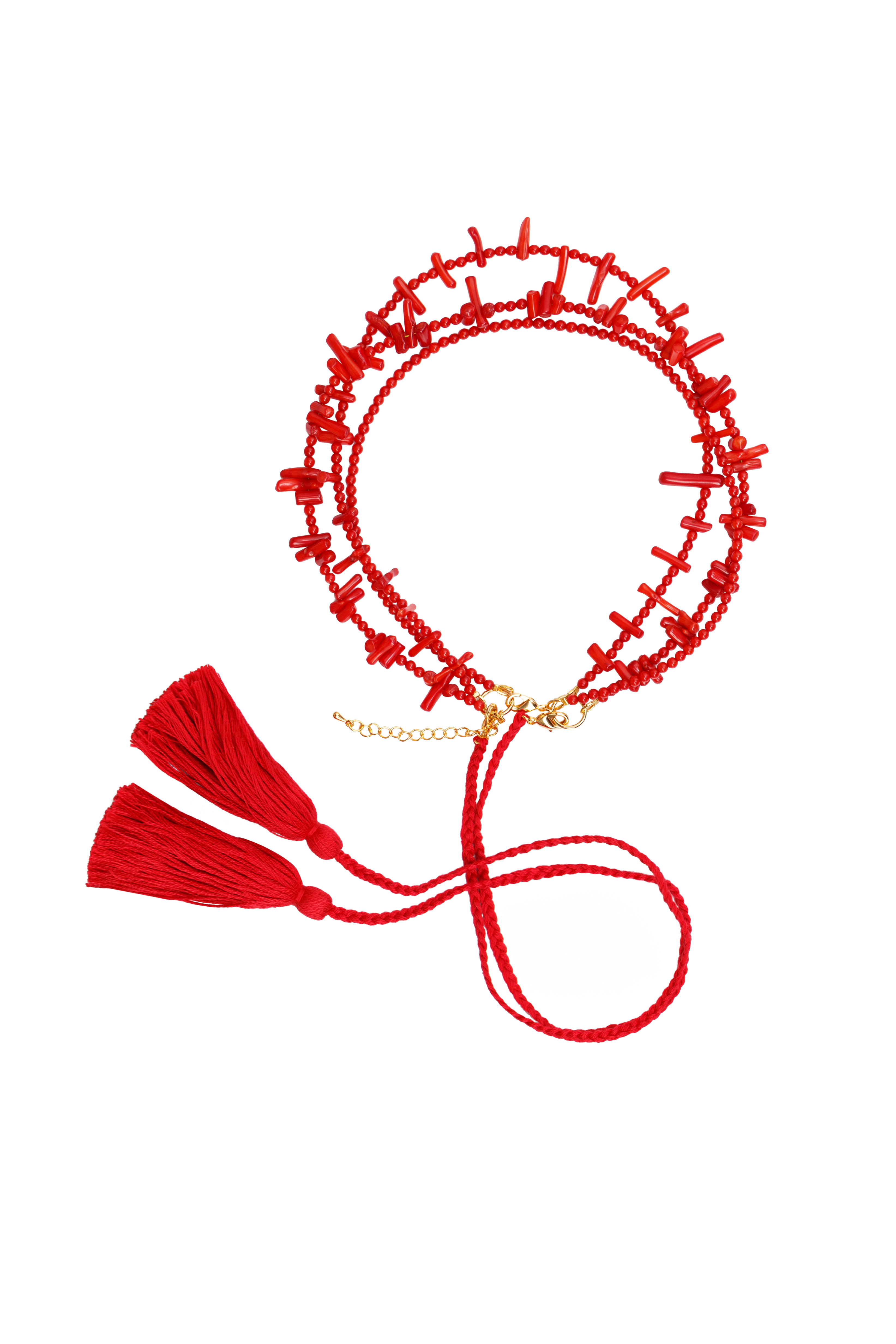 Намисто «Коралі» (кристали)