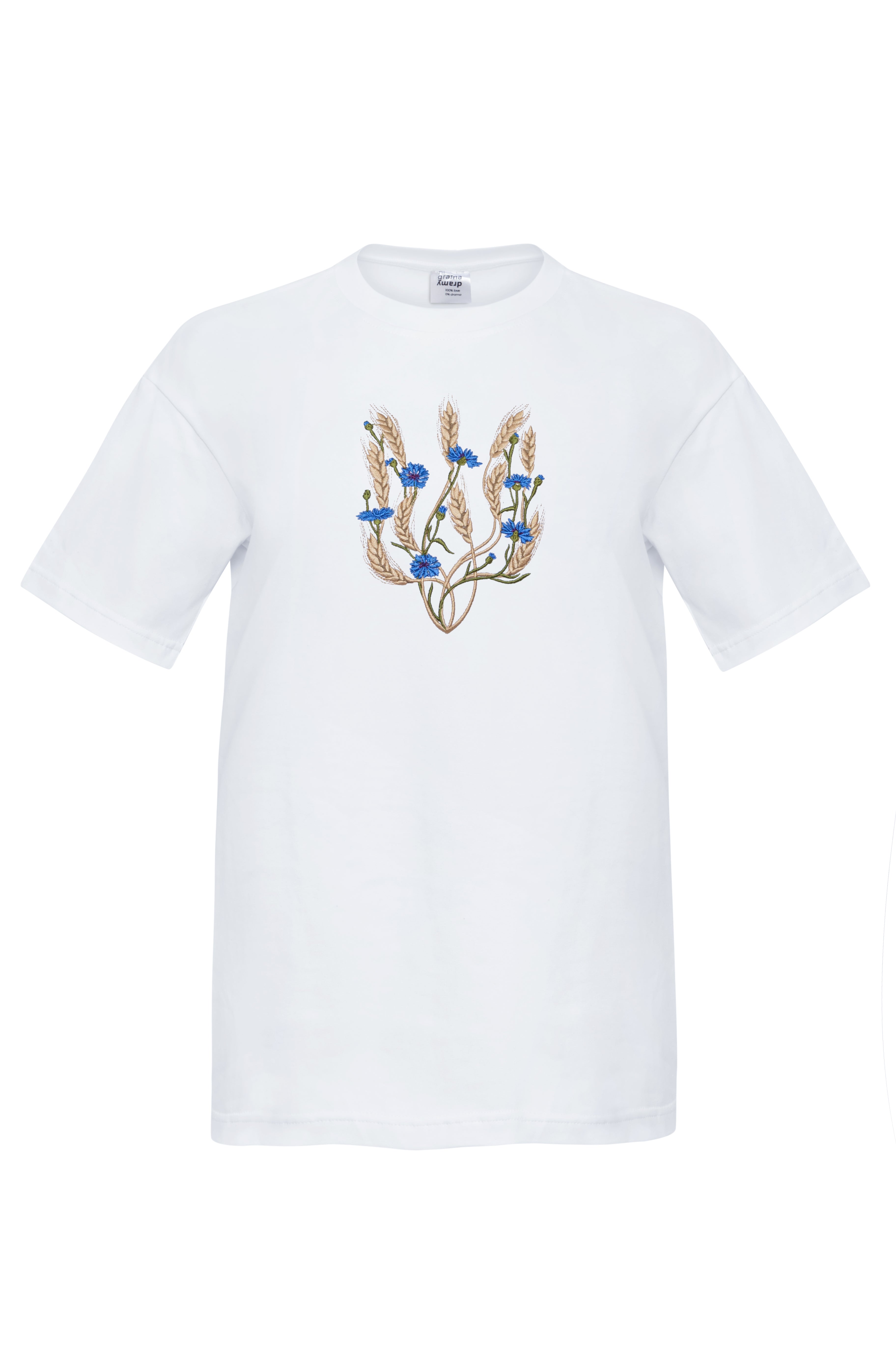 Футболка «Золотий тризуб» (по центру)