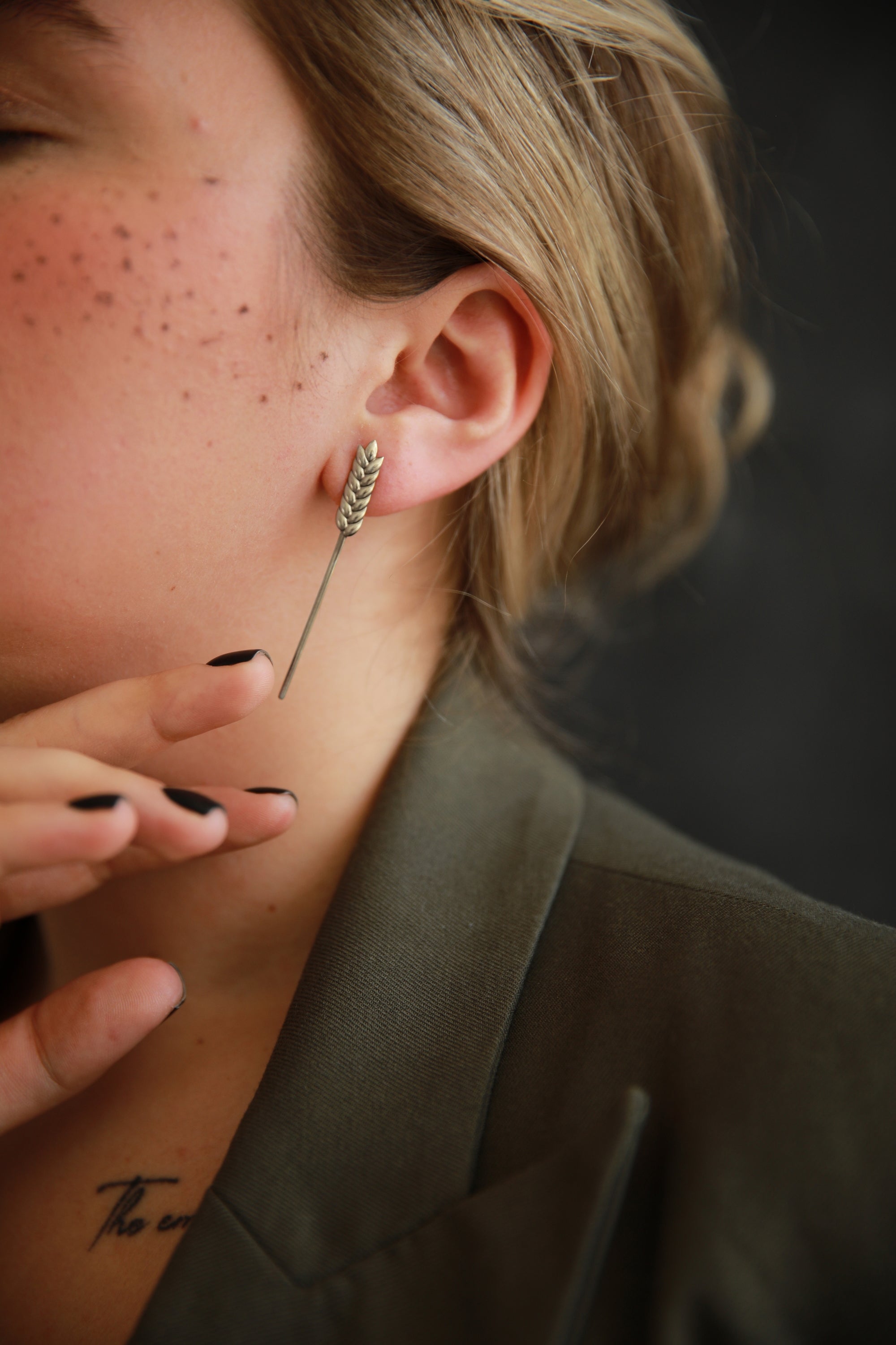 Монокульчик «Колос країни» (срібло в родії)