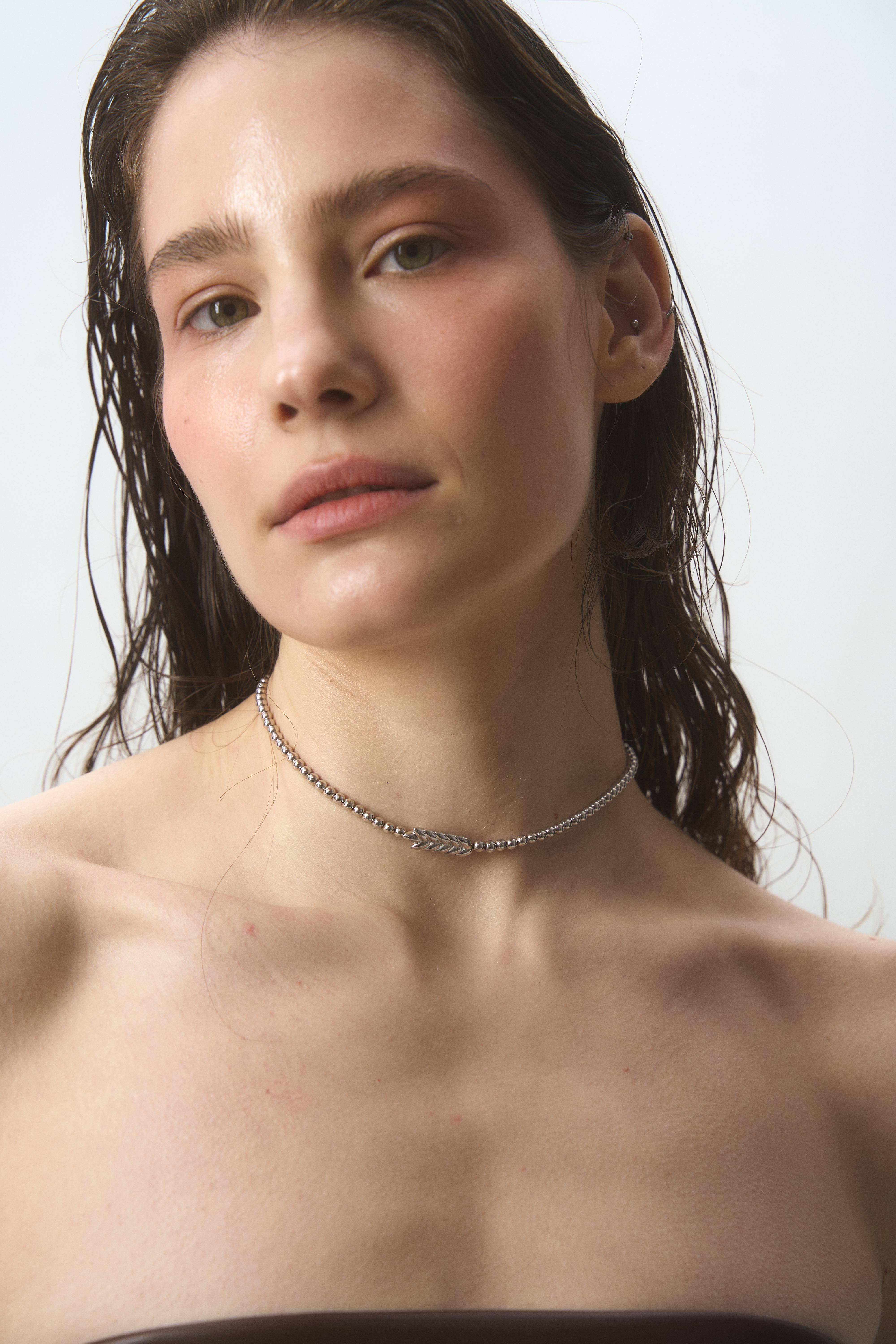 Намисто «Єдина» (срібло в родії)