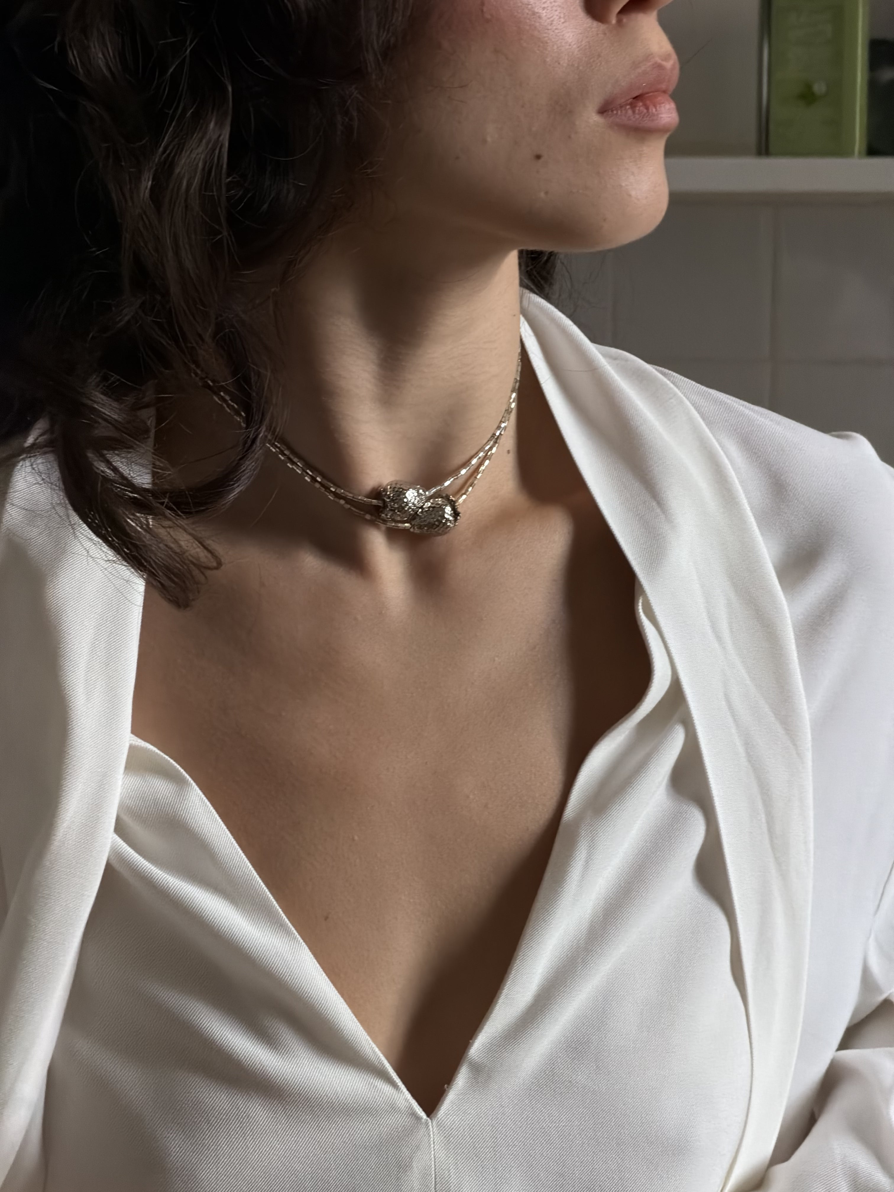Намисто "Silver Strawberry"