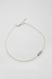 Чокер «Ранкова роса» (срібло в родії)