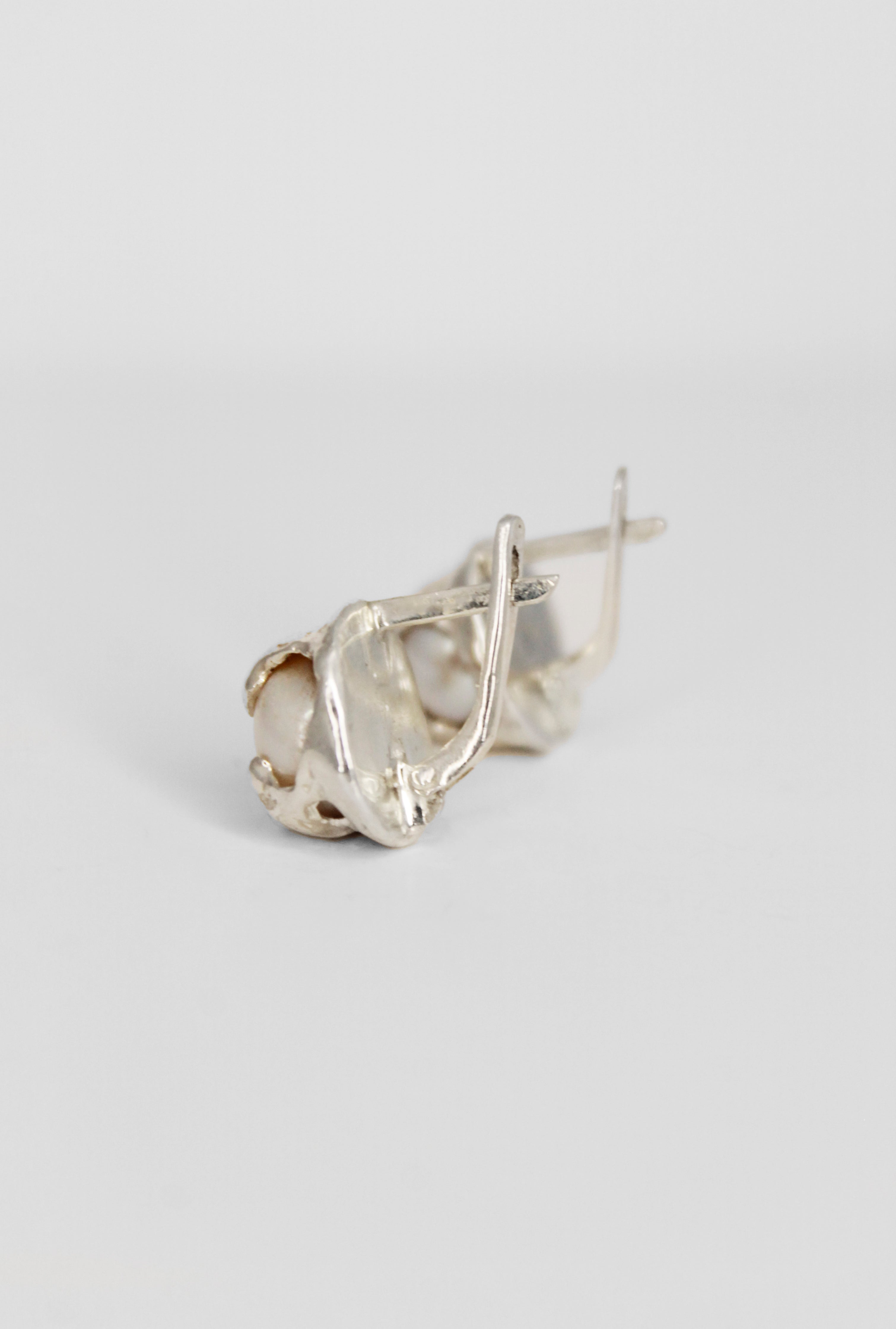 Кульчики «Біла перлина»