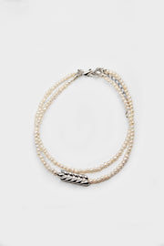 Браслет «Ранкова роса» (срібло в родії)