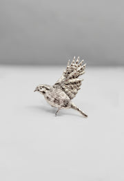 Монокульчик «Золотий соловей» (срібло в родії)