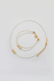 Набір «Ранкова роса» (чокер + браслет)