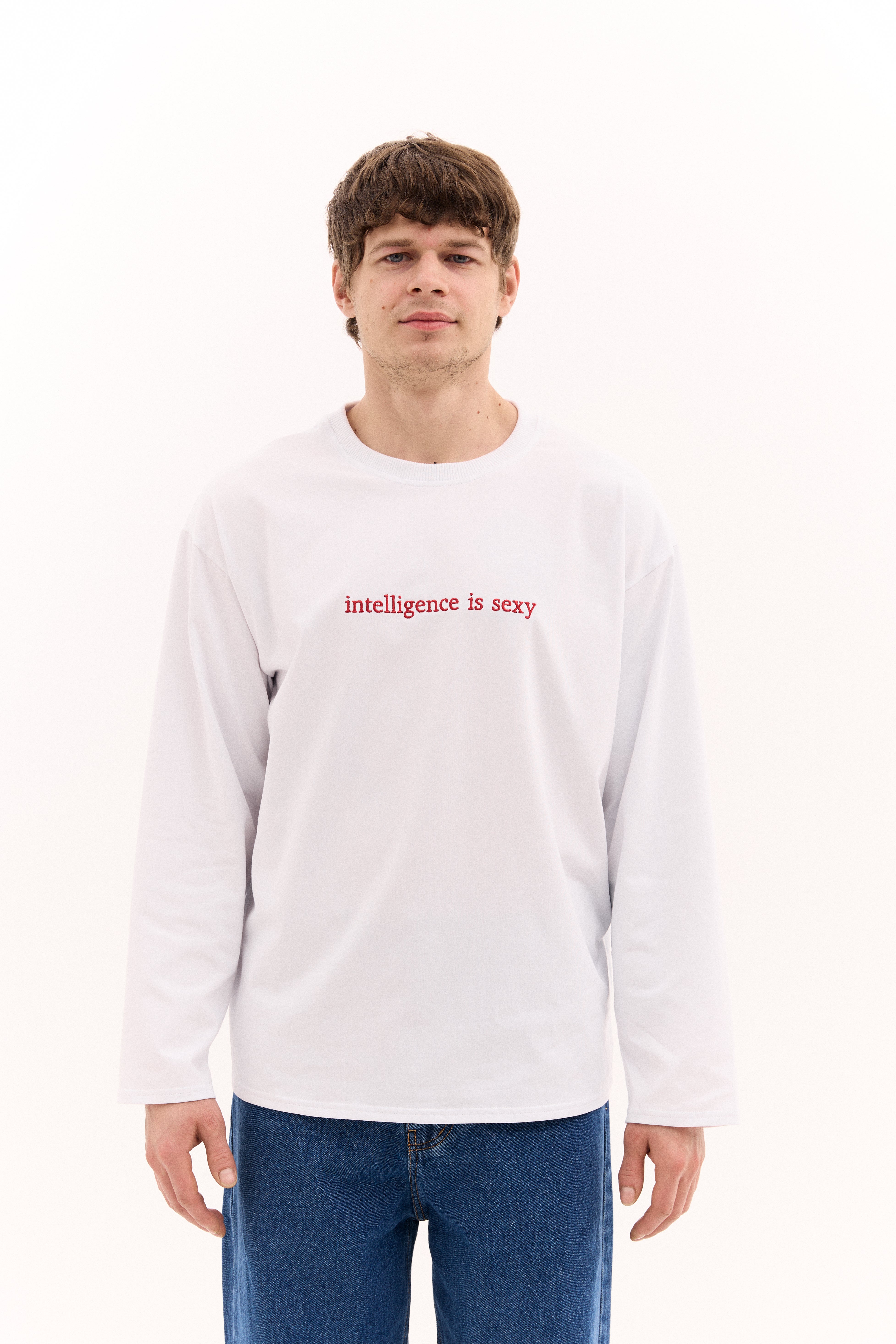 Лонгслів "Intelligence is sexy"