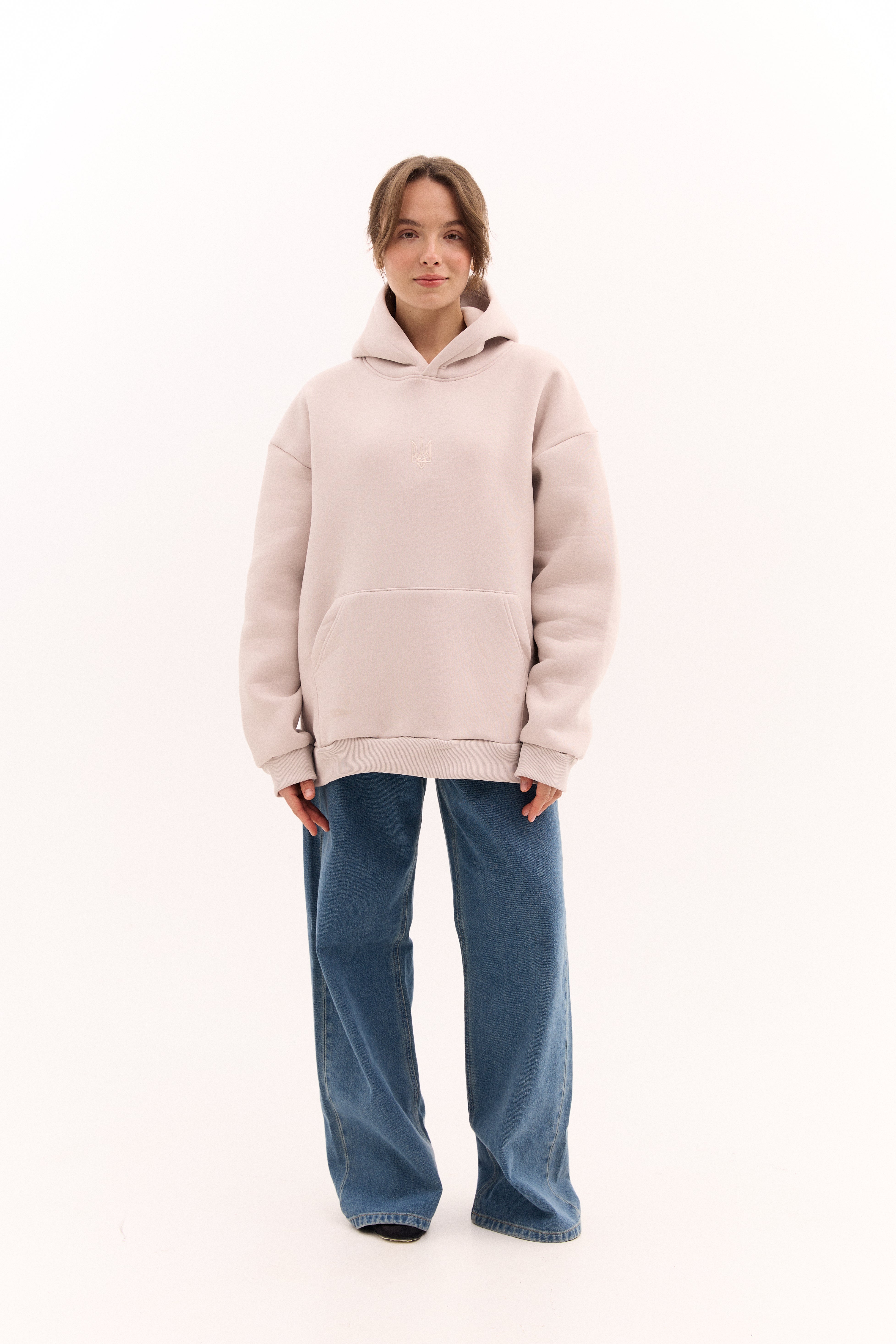 Худі оверсайз «Класичний тризуб»