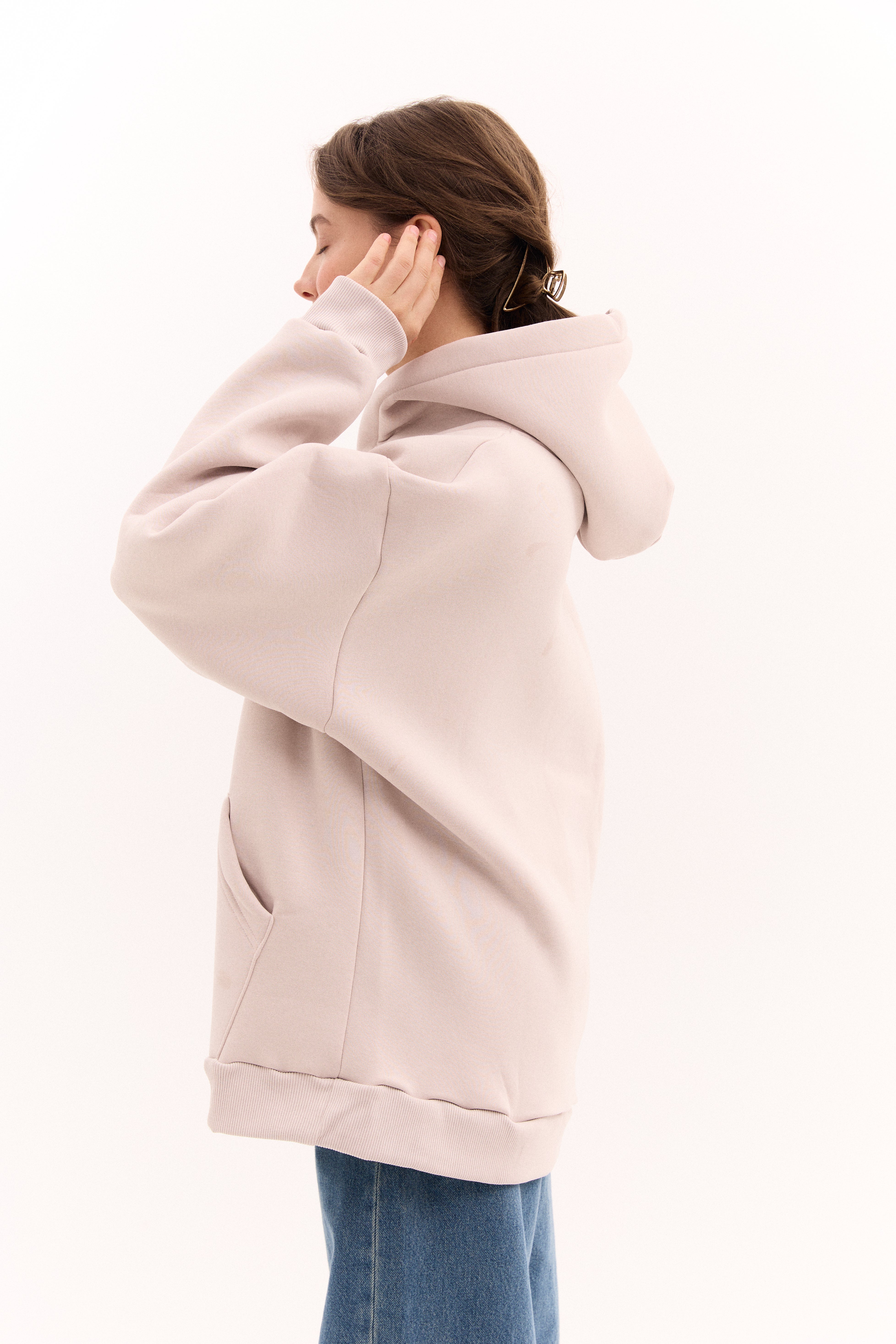 Худі оверсайз «Класичний тризуб»