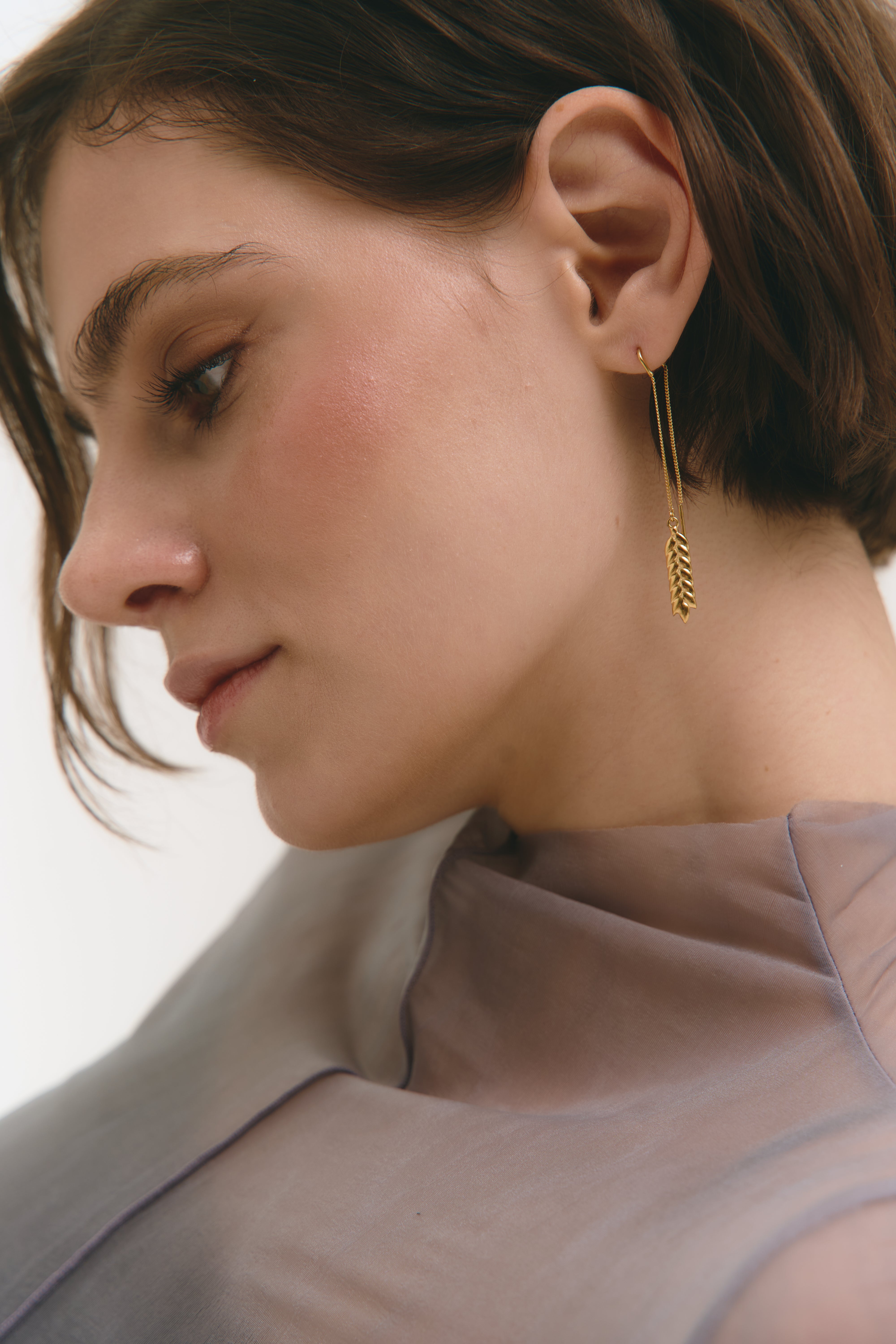 Кульчики «Цілунок Сонця»