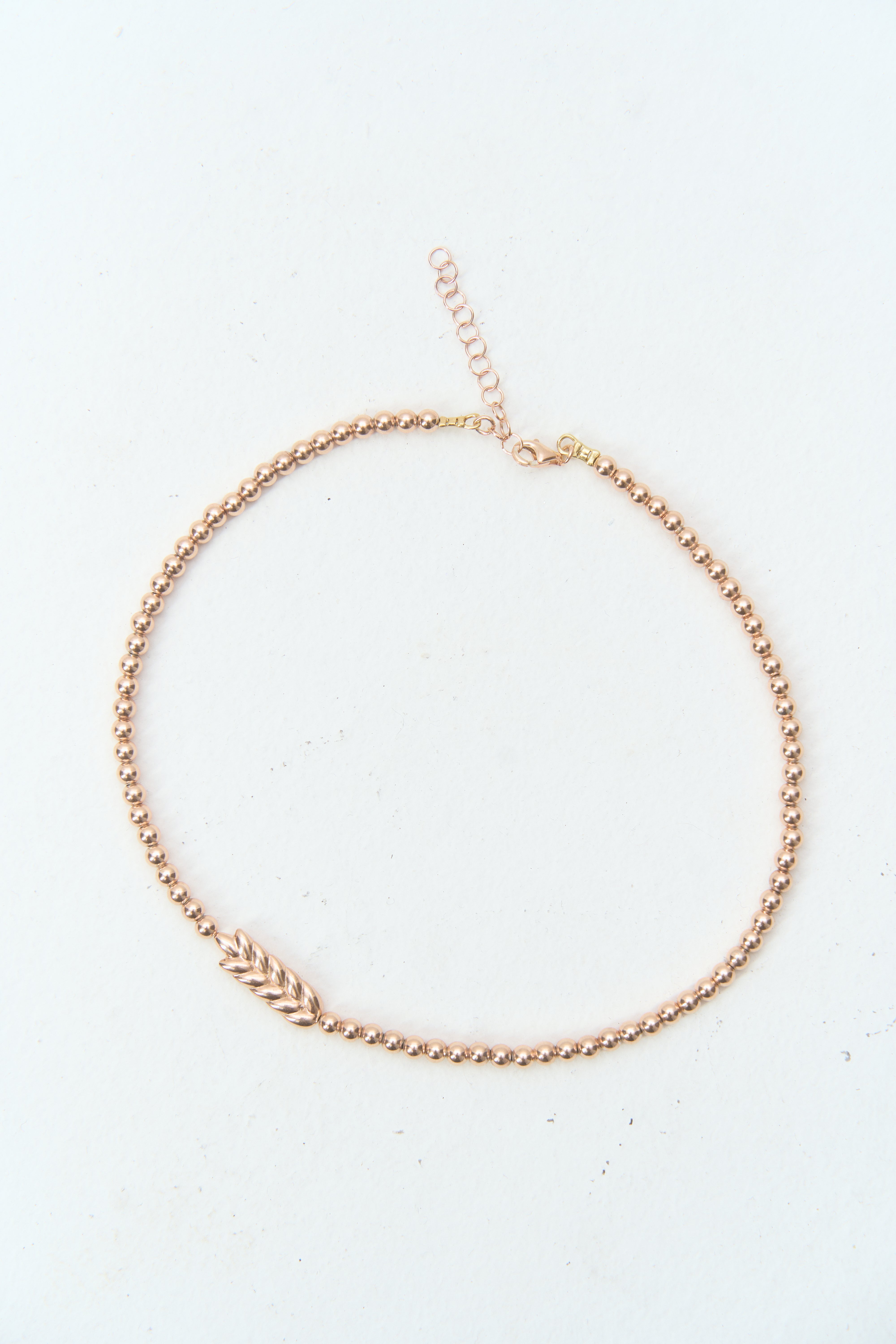 Намисто «Єдина» (рожеве золото)