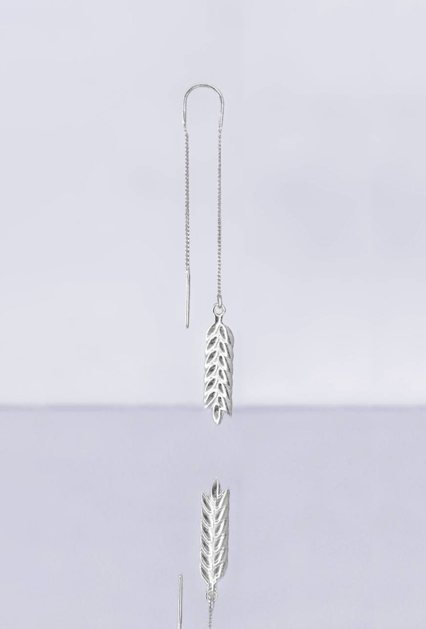 Кульчики «Цілунок Сонця» (срібло в родії)