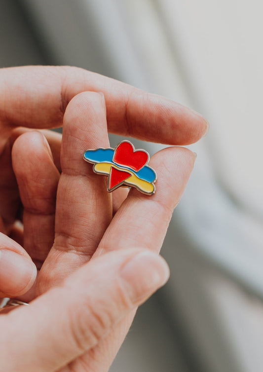 Пін «Україна в серці»