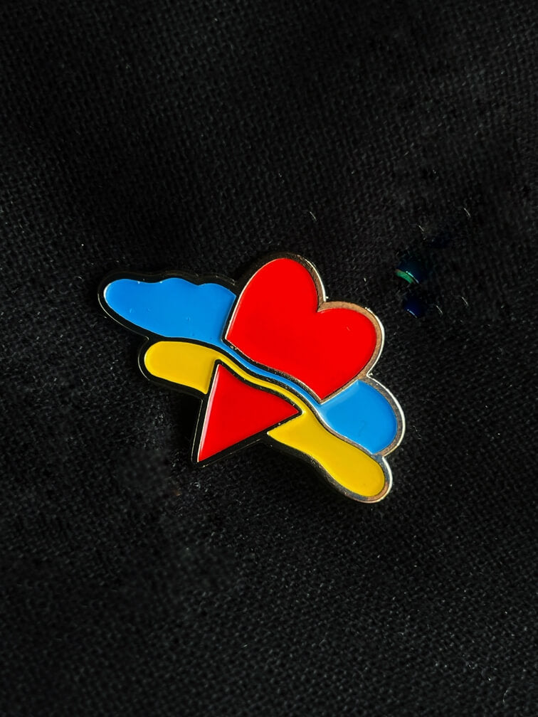 Пін «Україна в серці»